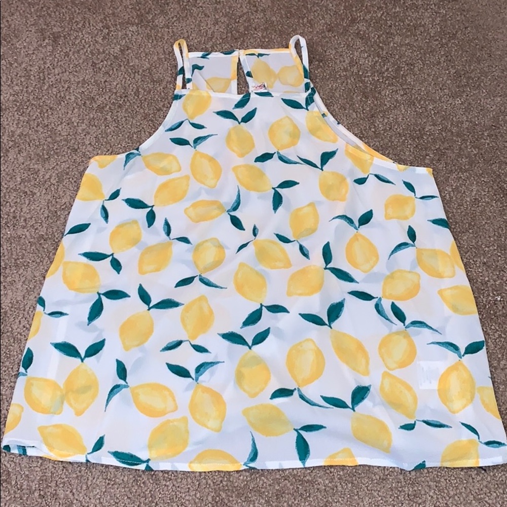 Adorable Lemon Tank Top!